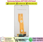 Samsung Galaxy A07 4G LCD Panel Price In Pakistan