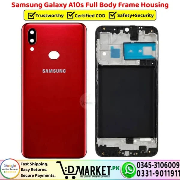 Samsung Galaxy A10s Full Body Frame Housing Price In Pakistan
