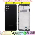 Samsung Galaxy A22 Full Body Frame Housing Price In Pakistan