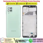 Samsung Galaxy A22 Full Body Frame Housing Price In Pakistan
