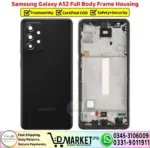 Samsung Galaxy A52 Full Body Frame Housing Price In Pakistan