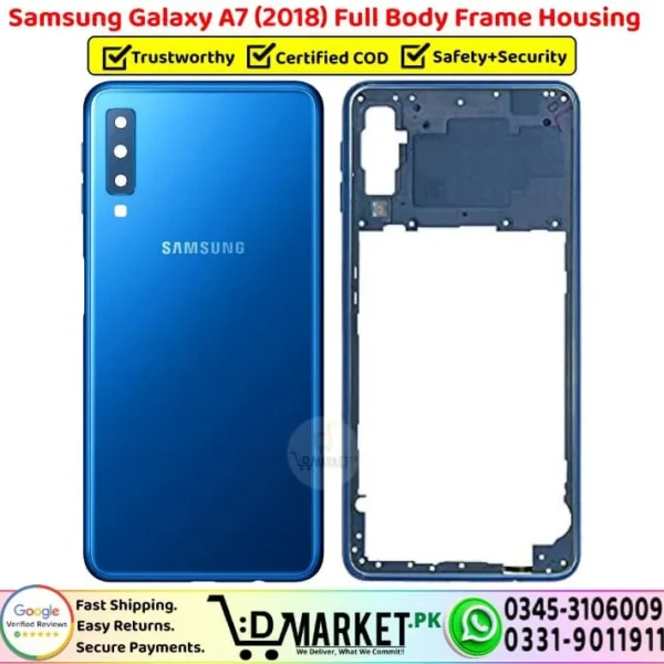 Samsung Galaxy A7 2018 Full Body Frame Housing Price In Pakistan