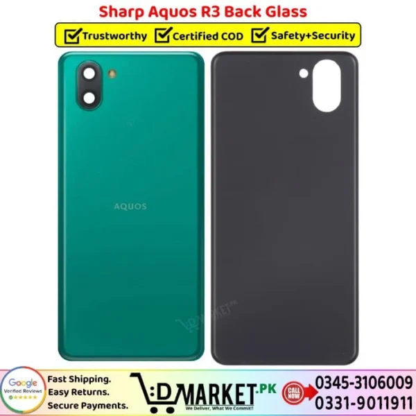 Sharp Aquos R3 Back Glass Price In Pakistan