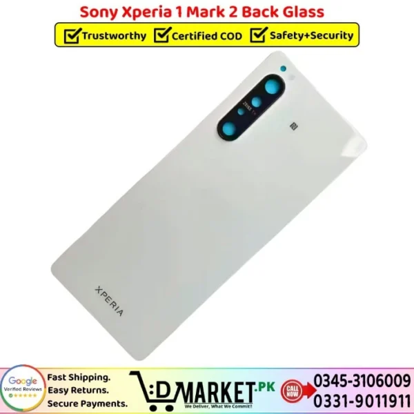 Sony Xperia 1 Mark 2 Back Glass Price In Pakistan