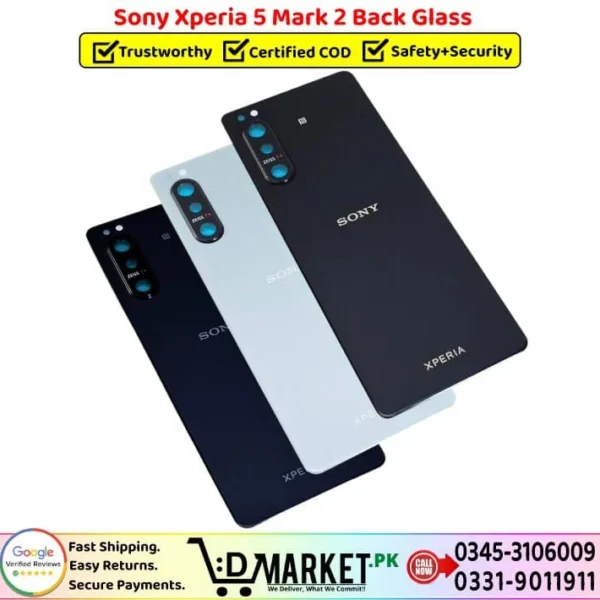 Sony Xperia 5 Mark 2 Back Glass Price In Pakistan