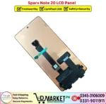 Sparx Note 20 LCD Panel Price In Pakistan