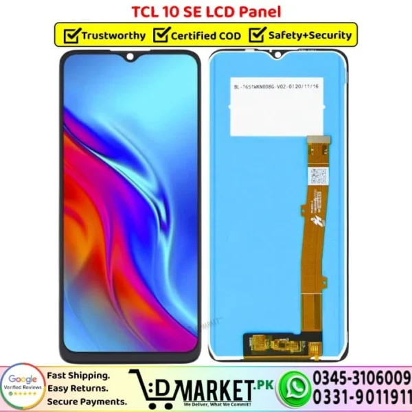 TCL 10 SE LCD Panel Price In Pakistan