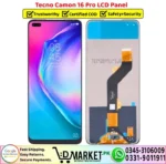 Tecno Camon 16 Pro LCD Panel Price In Pakistan