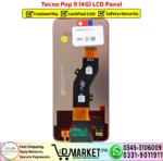 Tecno Pop 9 4G LCD Panel Price In Pakistan