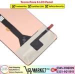 Tecno Pova 6 LCD Panel Price In Pakistan
