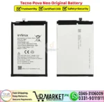 Tecno Pova Neo Original Battery - DMarket.Pk