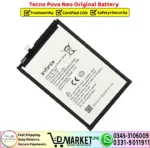 Tecno Pova Neo Original Battery - DMarket.Pk