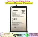 Tecno Pova Neo Original Battery - DMarket.Pk