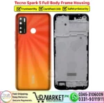 Tecno Spark 5 Full Body Frame Housing Price In Pakistan
