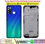 Tecno Spark 5 Pro Full Body Frame Housing Price In Pakistan
