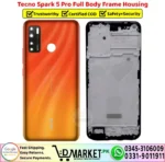 Tecno Spark 5 Pro Full Body Frame Housing Price In Pakistan