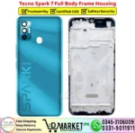 Tecno Spark 7 Full Body Frame Housing Price In Pakistan