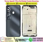Tecno Spark 7 Pro Full Body Frame Housing Price In Pakistan