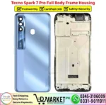 Tecno Spark 7 Pro Full Body Frame Housing Price In Pakistan
