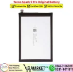 Tecno Spark 9 Pro Original Battery - Image 2