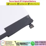 Tecno Spark 9T Original Battery Price In Pakistan