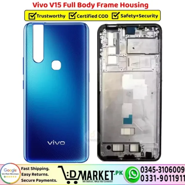 Vivo V15 Full Body Frame Housing Price In Pakistan