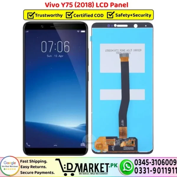 Vivo Y75 2018 LCD Panel - DMarket.Pk