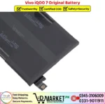 Vivo iQOO 7 Original Battery Price In Pakistan