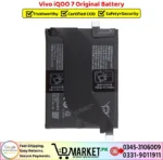 Vivo iQOO 7 Original Battery Price In Pakistan