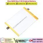 Vivo iQOO Neo 5 SE Original Battery Price In Pakistan