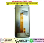 XSmart Nova 7 LCD Panel Unit Display Screen - DMarket.Pk