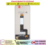 Xiaomi Redmi 13 LCD Panel Price In Pakistan