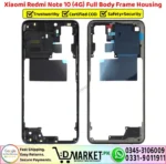 Xiaomi Redmi Note 10 4G Full Body Frame Housing Price In Pakistan