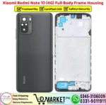 Xiaomi Redmi Note 10 4G Full Body Frame Housing Price In Pakistan