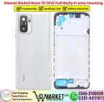 Xiaomi Redmi Note 10 4G Full Body Frame Housing Price In Pakistan