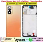 Xiaomi Redmi Note 10 Pro Full Body Frame Housing Price In Pakistan