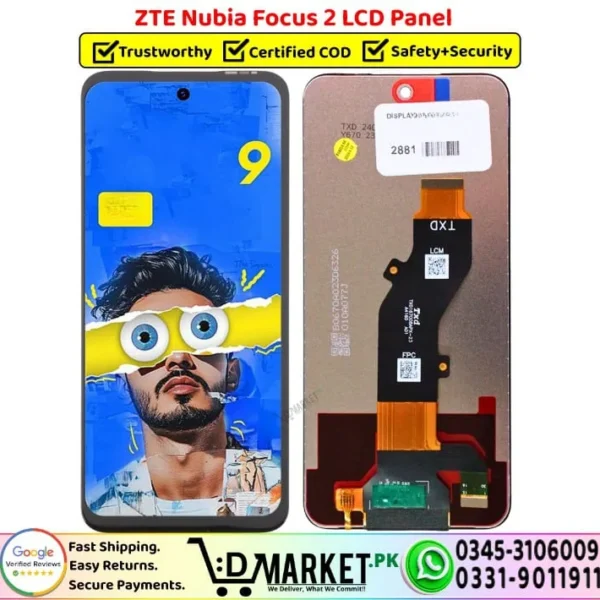 ZTE Nubia Focus 2 LCD Panel Price In Pakistan