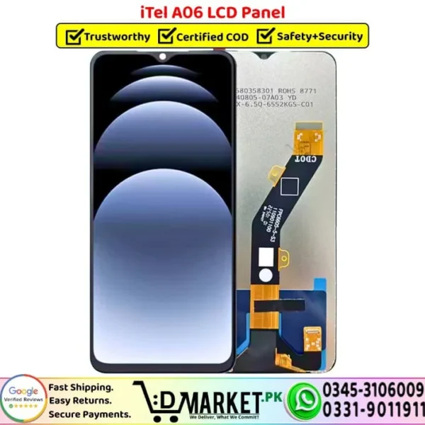 iTel A06 LCD Panel Price In Pakistan