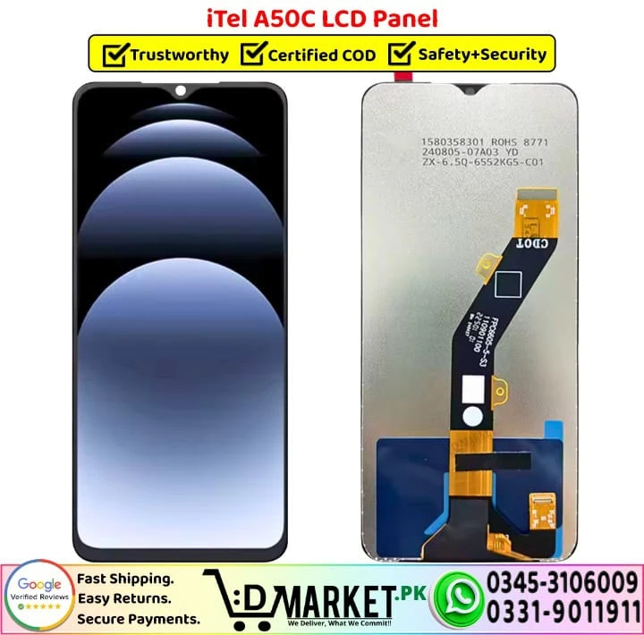ITel A50C LCD Panel Unit Combo | 2025 Exclusive!!
