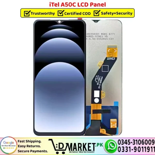 iTel A50c LCD Panel Price In Pakistan