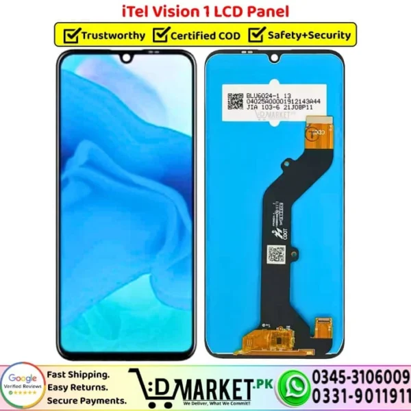 iTel Vision 1 LCD Panel Price In Pakistan