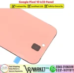 Google Pixel 10 LCD Panel Unit Screen Display - DMarket.Pk
