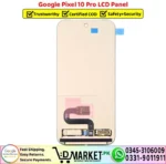 Google Pixel 10 Pro LCD Panel Unit Screen Display - DMarket.Pk