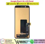 Google Pixel 4 XL LCD Panel Unit Screen Display - DMarket.Pk