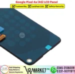 Google Pixel 4a 4G LCD Panel Unit Screen Display - DMarket.Pk