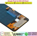 Google Pixel 4a 4G LCD Panel Unit Screen Display - DMarket.Pk