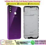 Infinix Hot 8 Lite Full Body Frame Housing Complete Casing - DMarket.Pk
