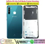 Infinix S5 Lite Full Body Frame Housing Complete Casing - DMarket.Pk