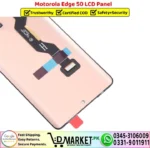 Motorola Edge 50 LCD Panel Unit Display Screen Replacement - DMarket.Pk