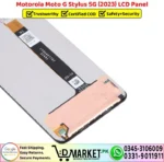 Motorola Moto G Stylus 5G 2023 LCD Unit Panel Display Screen Replacement - DMarket.Pk